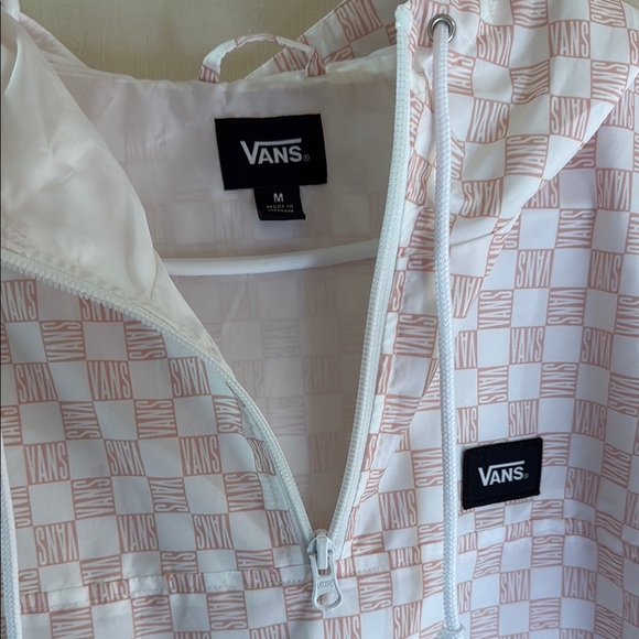 Vans Pink and White Checkered Jacket - Picture 2 of 4